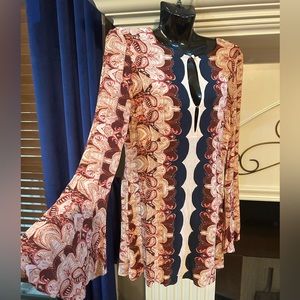 Free People Ossie Vibe Tunic Dress Sz 8